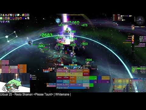 Algalon 25m - Resto Shaman World #1 | Duo Heal
