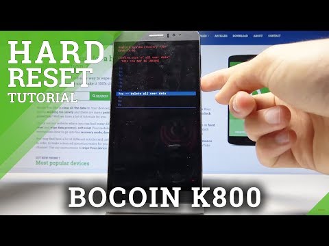 How to Bypass Screen Lock in Bocoin K800 – Hard Reset Tutorial