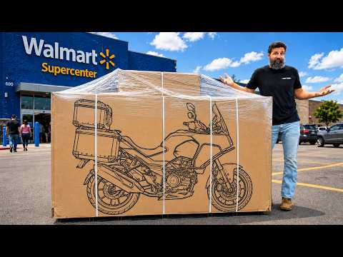 I Bought Walmart's Cheapest Adventure Motorcycle