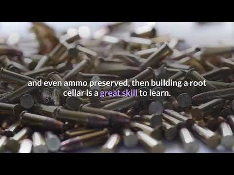 diy root cellar construction - good food storage off grid