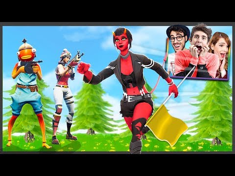 FORTNITE: CATTURA LA BANDIERA!! - w/Two Players One Console