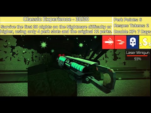 Classic Experience Challenge Wave 1-30, No gamepass items used