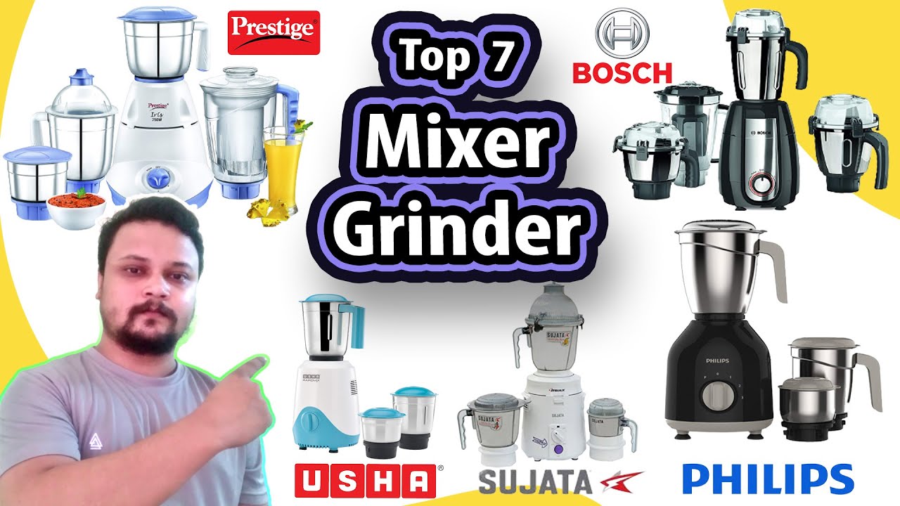 Top 7 Best Mixer Grinder In India [2022] ➡ 1000 Watt, 900 Watt, 750 Watt, 500 Watt