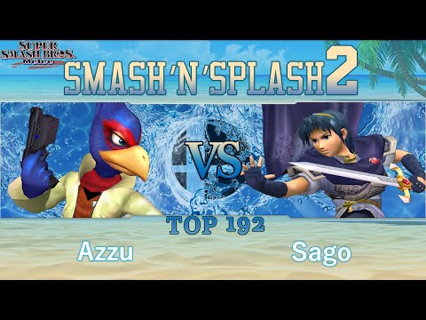 SNS2 - Azzu (Falco) vs InC Sago (Marth) - Melee Top 192