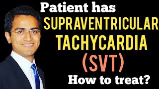 Supraventricular Tachycardia/Arrhythmia (SVT) Treatment, Vagal Maneuvers, ECG, Lecture USMLE/NCLEX