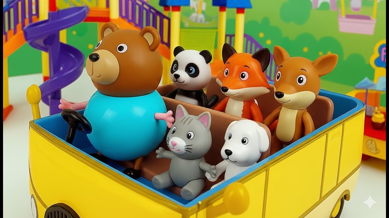 Create Play Doh Car for Peppa Pig Family | Learn Colors | Preschool Toddler Toy Learning Video