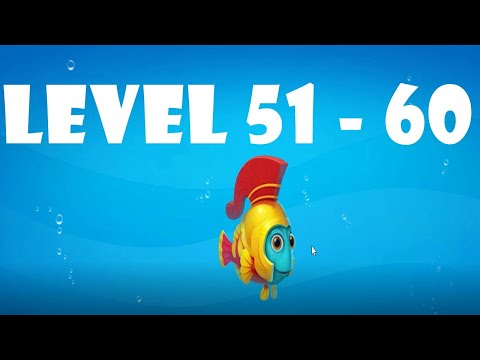 Fishdom walkthrough Level 51 - 60  | gameplay | ios | android | pc game | beginning | story n game