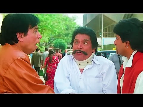 उसदिन कौनसा बियर पिलाया अंदर सब जल गया है - कादर खान असरानी और अर्शद वारसी कॉमेडी सीन