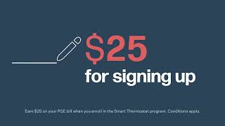 PGE Smart Thermostat program in 15 seconds w/ Eric G. (Vertical)