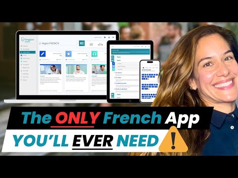 Go from A1 to B2 with our App! - Learn French in 2025 with Alicia