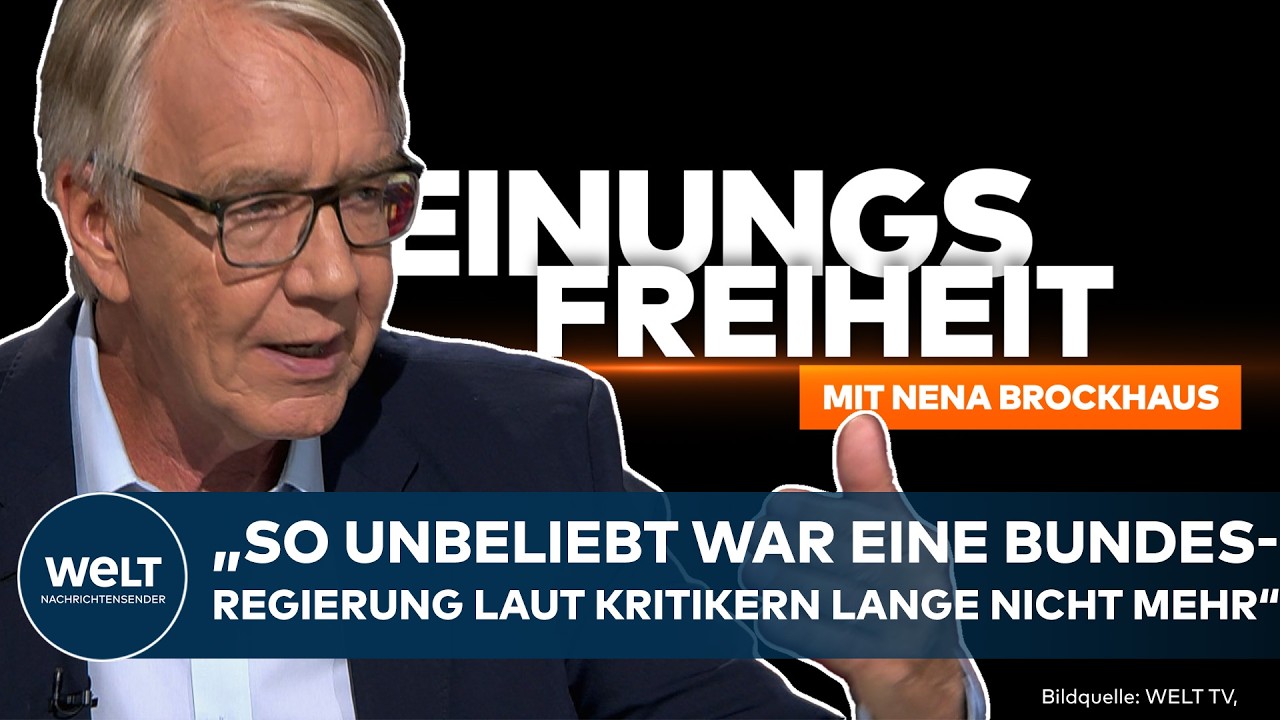 MEINUNGSFREIHEIT: "So unbeliebt war noch keine Regierung!" Heftige Kritik an Bundesregierung