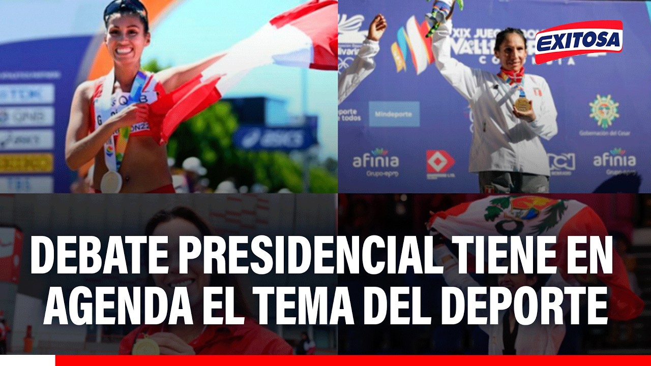 🔴🔵 Es la primera vez que el deporte se agenda en un debate electoral, destaca Carlos Neuhaus