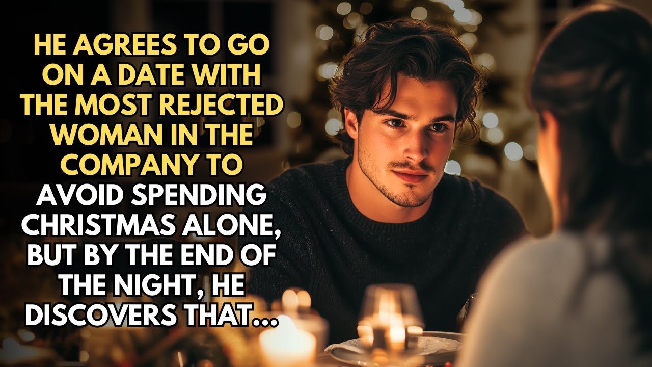 He Agrees To Date The Most Rejected Woman To Avoid Spending Christmas Alone, But By The End Of The..