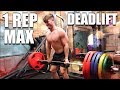 DEADLIFTING FOR THE FIRST TIME - 1 Rep Max Test