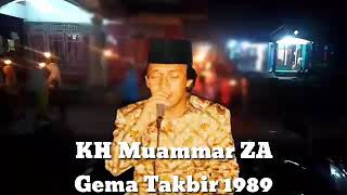 Download lagu KH Muammar ZA Gema Takbir Tahun 1989... mp3