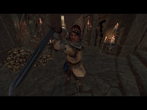 Halescourge Grail Knight legend true solo Bretonnian Longsword/Mace Shield Warhammer Vermintide 2