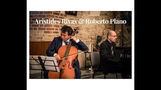 Aristides Rivas/Roberto Plano - Brahms, Cello Sonata in E minor Op  38