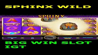 Big Win on Sphinx Wild Slot IGT 🎰 Massive Jackpot and Free Spins!