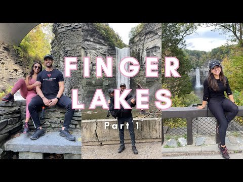 FALL FINGER LAKES TRIP PT 1. | TALLEST WATERFALL IN NY | HIKING TRAILS | WINERIES