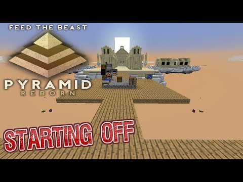 FTB Pyramid Reborn Minecraft 1.12.2 Lets Play Starting Off (1)