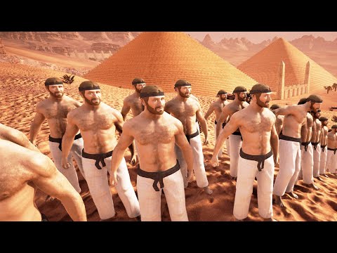 2.000 CHUCK NORRIS vs 1.5 MILLION AMERICAN ARMY UEBS 2 - Ultimate Epic Battle Simulator 2