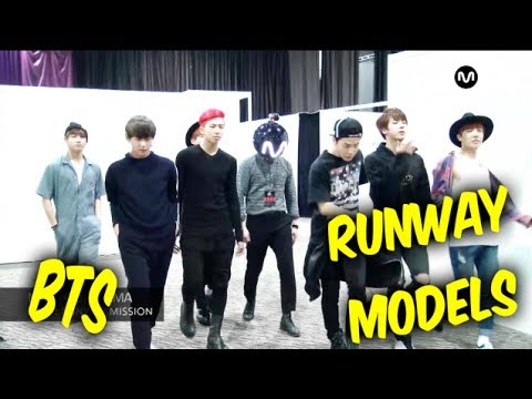 BTS Are Runway Models - Catwalk Compilation