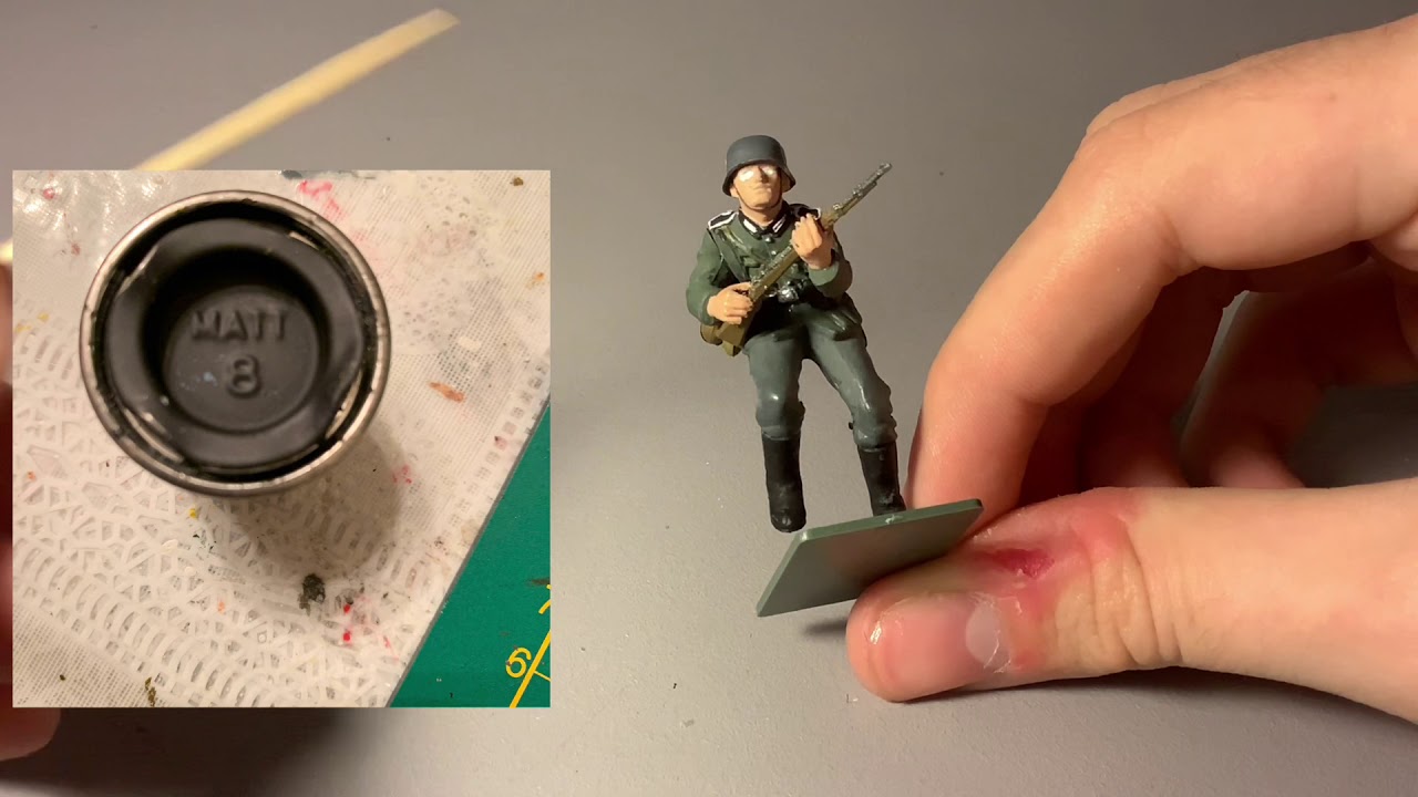 Peindre un soldat allemand de la seconde guerre mondiale (Fig 1/35)