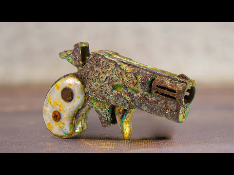 I Restore This Rusty Antique Gun Lighter - 1970s Restoration