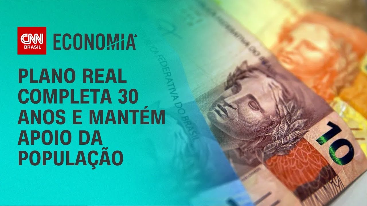 Plano Real completa 30 anos e mantém apoio da população | LIVE CNN
