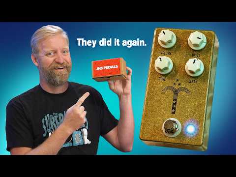 JHS changed the game by changing the gain on their game changing transparent gain changing pedal