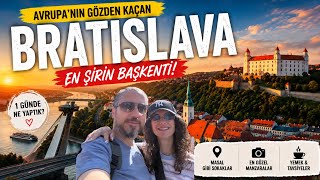 Bu Şehir Beklediğimizden Çok Daha Güzel Çıktı 🇸🇰 Bratislava