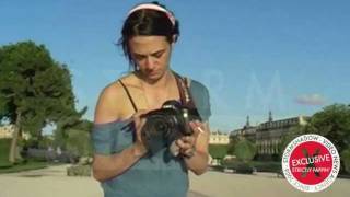 Азия Ардженто фотографирует в Риме