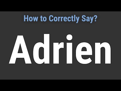 How to Pronounce Name Adrien (Correctly!)