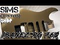 1989 Ibanez RG760 Guitar Corvette Zeus Bronze By Sims Custom Shop