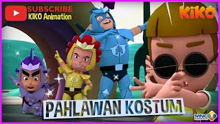 Download lagu PAHLAWAN KOSTUM | KIKO ANIMASI INDONESIA mp3