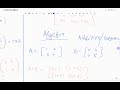 Matrix Addition Multiplication Determinant Hausa April 4 2025