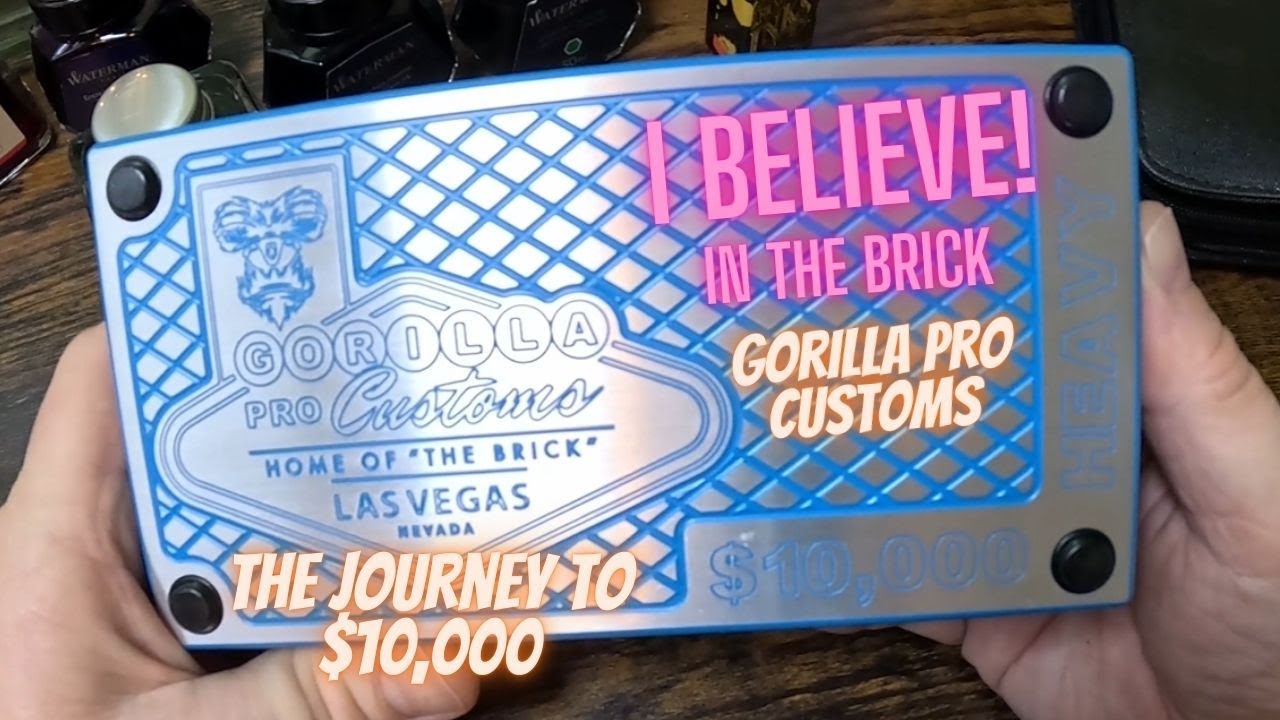 Gorilla Pro Customs. 10k Brick unboxing.