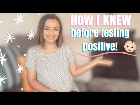MY EARLY PREGNANCY SIGNS & SYMPTOMS (0-5 WEEKS) | HOW I KNEW I WAS PREGNANT BEFORE TESTING POSITIVE!