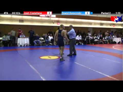 NYAC 66 KG / 145 lbs: Josh Castellano vs. Dawid Karecinski
