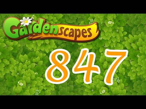 Gardenscapes level 847
