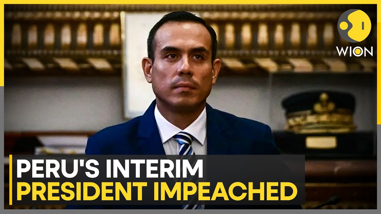 Peru Turmoil: President Jose Jeri Ousted 4 Months Into Office Over Secret China-Linked Meetings