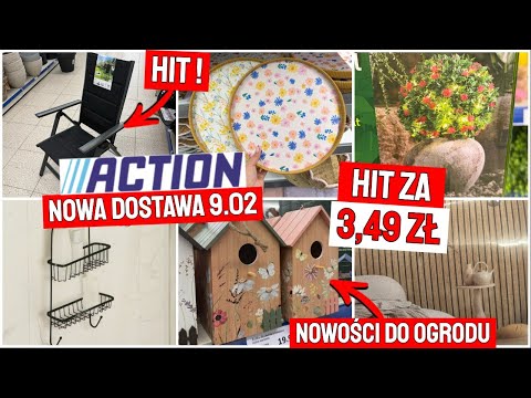 📍ACTION NOWOŚCI 9.02😍 TANIE LAMELE XXL DO ODNOWIENIA WNĘTRZ🔥 HITY DO OGRODU, PRZEGLĄD PÓŁEK