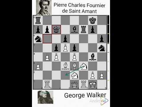 George Walker vs Pierre Charles Fournier de Saint Amant year 1836