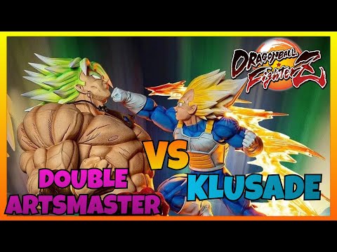 DBFZ - DOUBLEARTSMASTER vs KLUSADE gameplay (Jiren, Z Broly, Piccolo vs SSJ Vegeta, UI Goku, Trunks)
