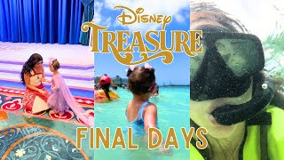 Cast Member Made Me Cry !? From Princess Meet & Greets to Castaway Cay (Last Days on the Treasure)
