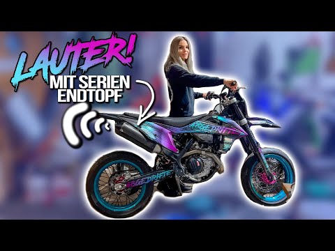 Making the KTM EXC (stock) louder | Removing the spark arrestor