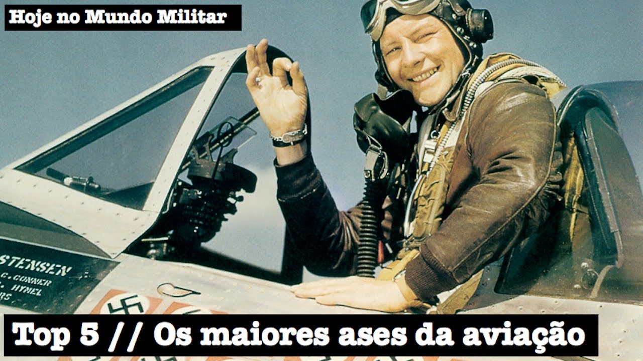 Top 5 - Os maiores ases da aviação pós-2ª Guerra Mundial
