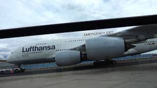 preview picture of video 'Lufthansa A380 Miami-route'