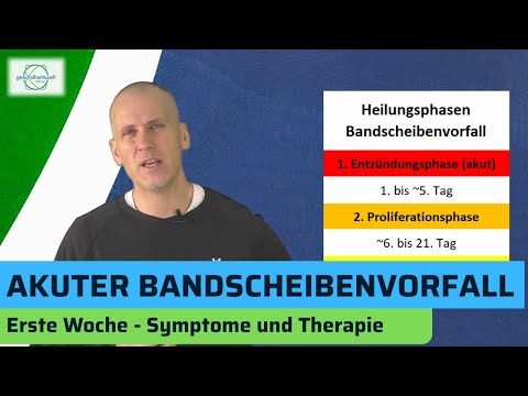 Lumbar disc herniation - Healing phases part 1 of 3