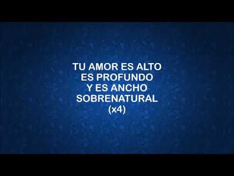 Incomprensible Amor New Wine Letra